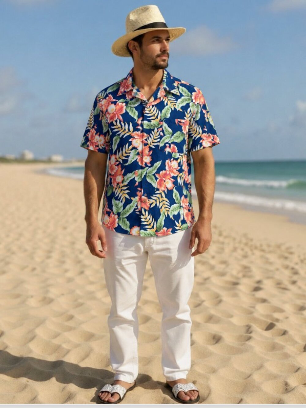 Pusser’s West Indies Silk Hawaiian Shirt Aloha Button Down Size XL